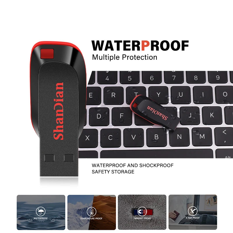 High-capacity speed USB Flash Drives 2.0 128GB 64GB