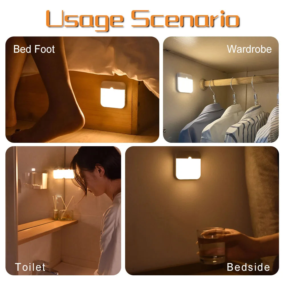 LED Motion Sensor Light Wireless