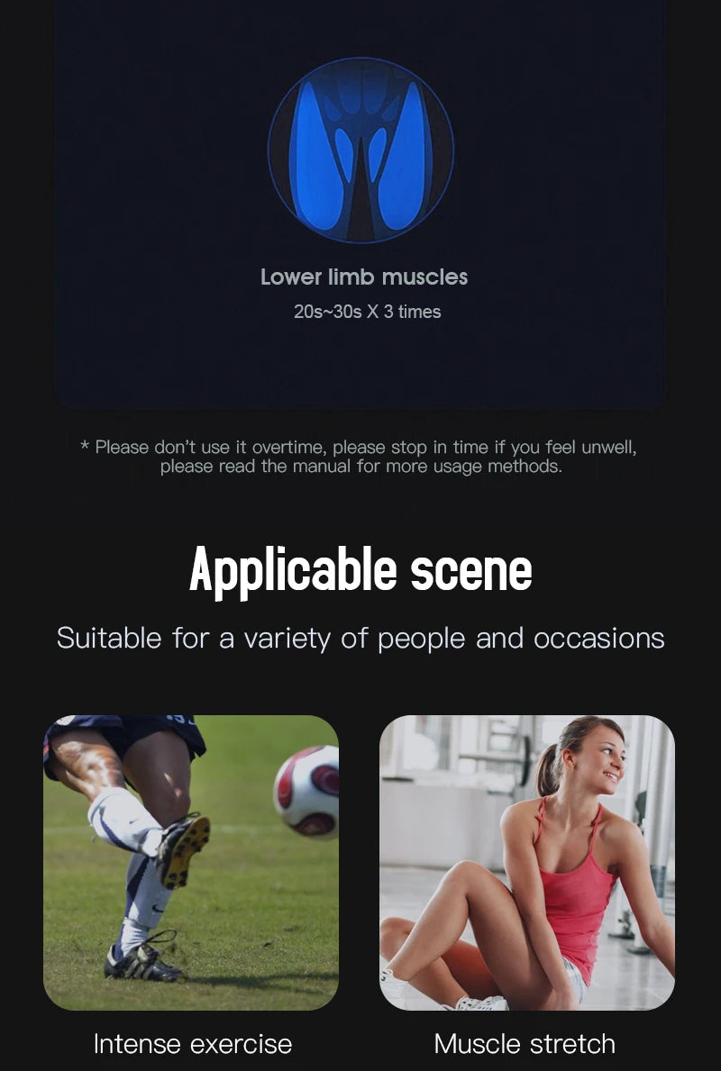 Electric Fascia Massager Body Scraping Microcurrent Vibration