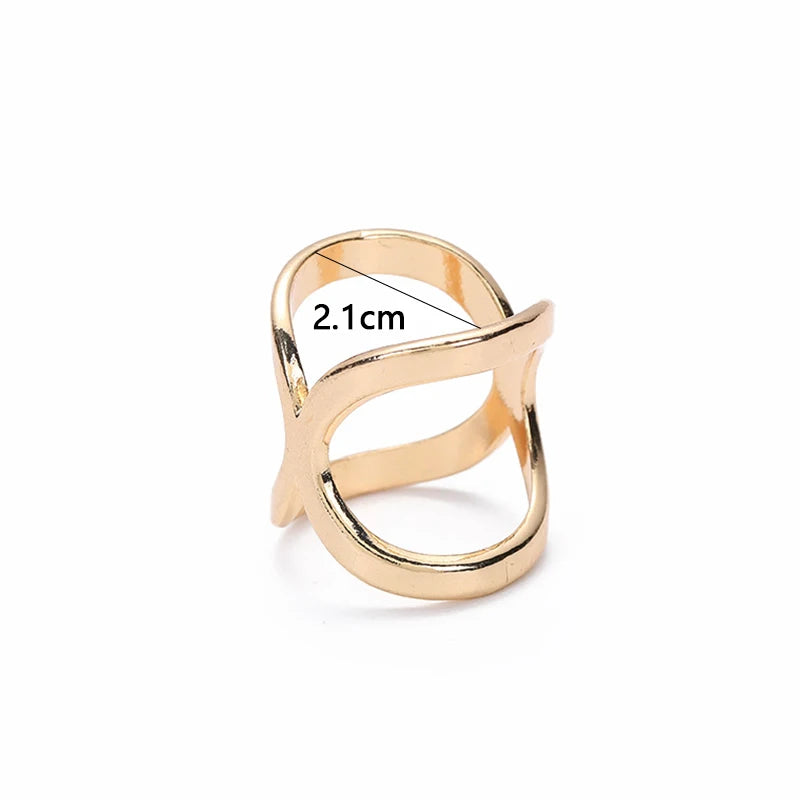 Fashion Cross Scarf Clip X Shape Metal Brooches