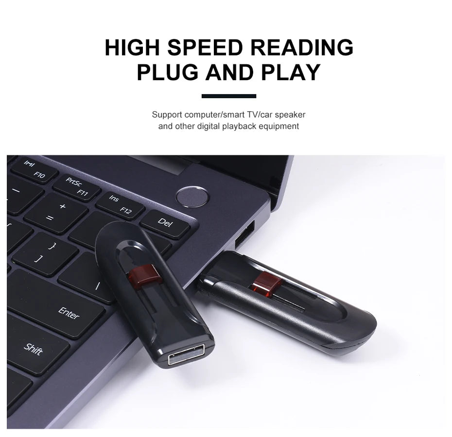 High-capacity speed USB Flash Drives 2.0 128GB 64GB