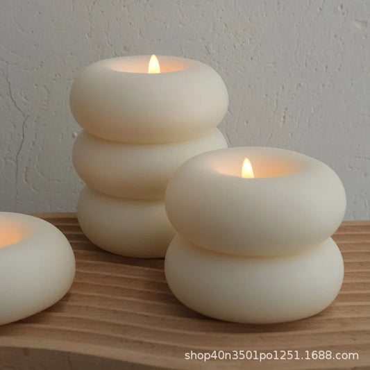 Donut Circles Aromatherapy Candles