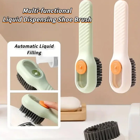 Multi-function automatic spot shoe brush