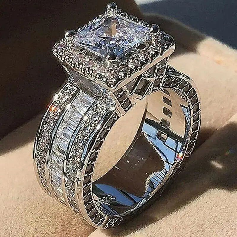 Exquisite Fashion Silver Rings