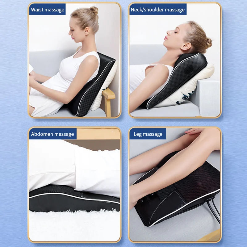 Electric Shiatsu Head Neck Cervical traction Body Massager