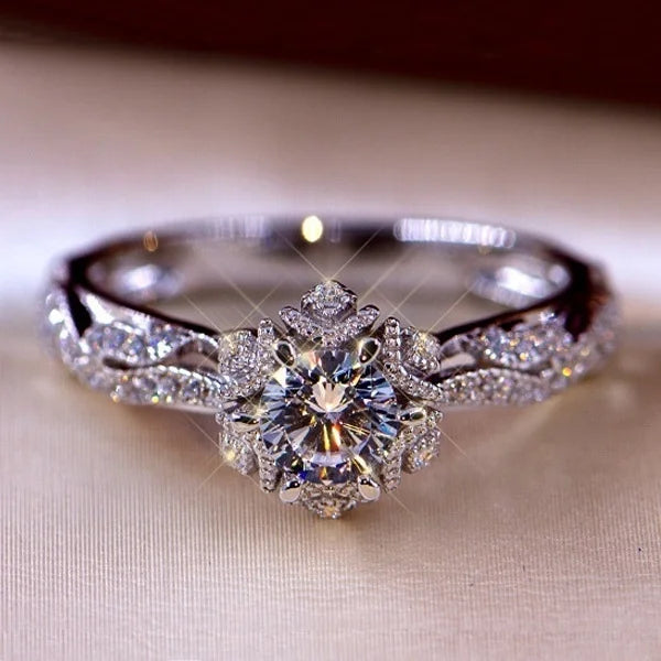 Exquisite Fashion Silver Rings