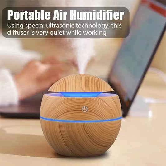 USB Ultrasonic Cool Mist Sprayer Essential Oil Fragrance