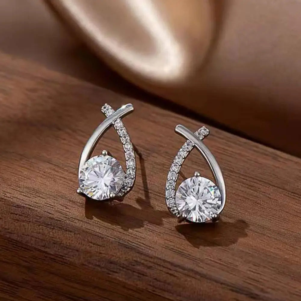 Elegant Crystal  Earrings