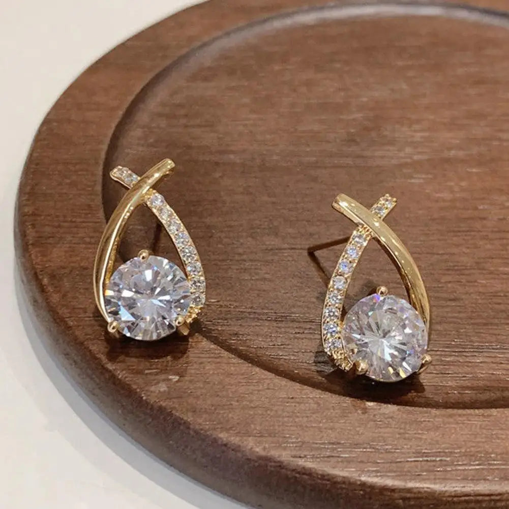 Elegant Crystal  Earrings
