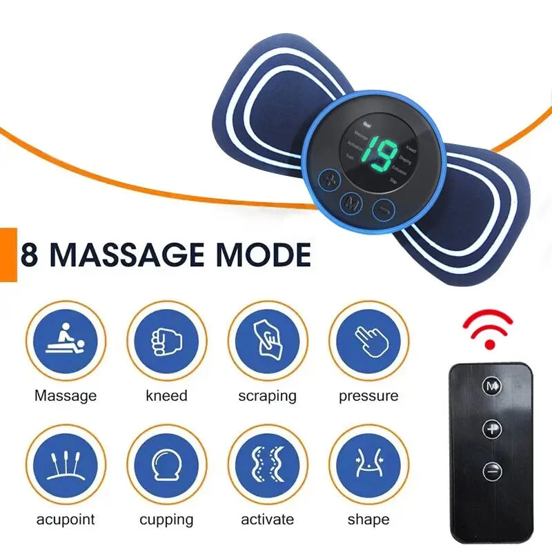Mini Intelligent Neck Massager Patch