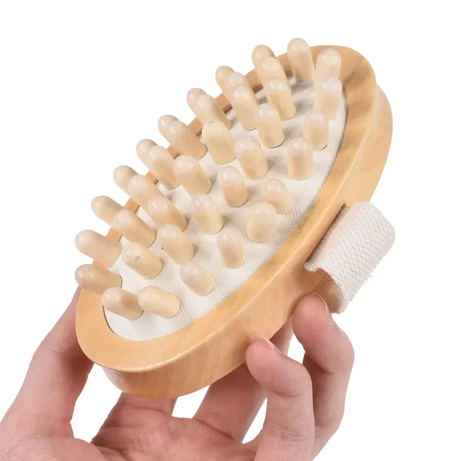 2 In 1 Dry Skin Body Massage Brush