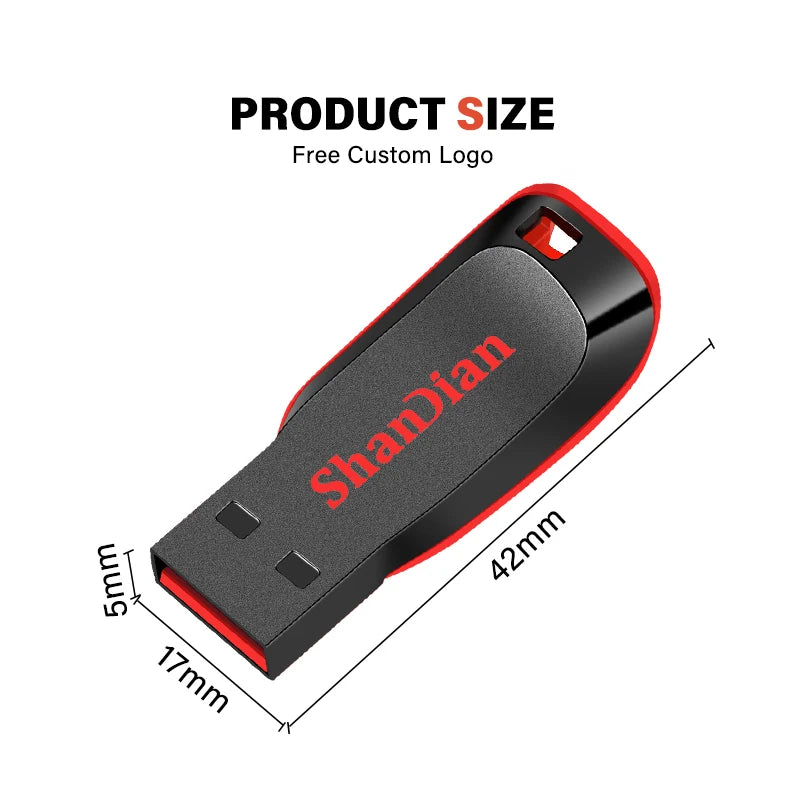 High-capacity speed USB Flash Drives 2.0 128GB 64GB