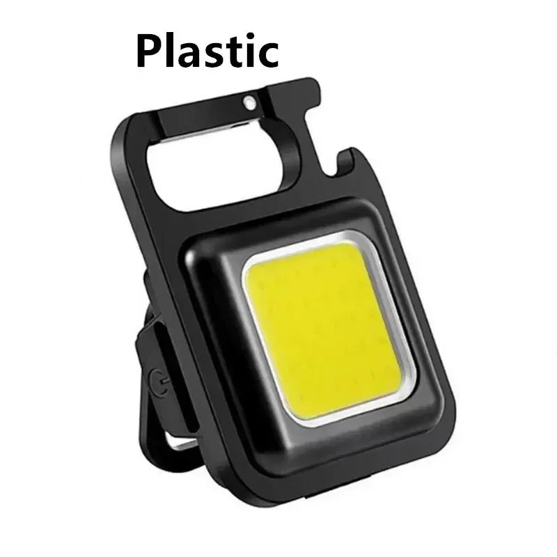 Mini LED Flashlight Keychain Multifunctional Portable
