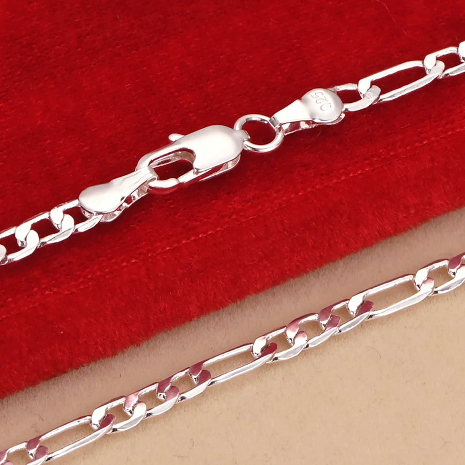925 sterling silver 4MM chain