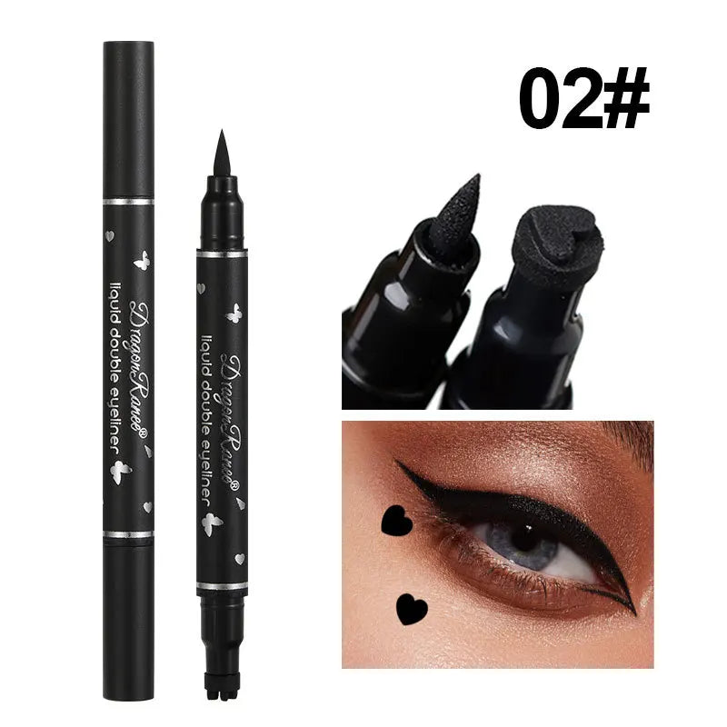 Waterproof double head Star Seal Eyeliner