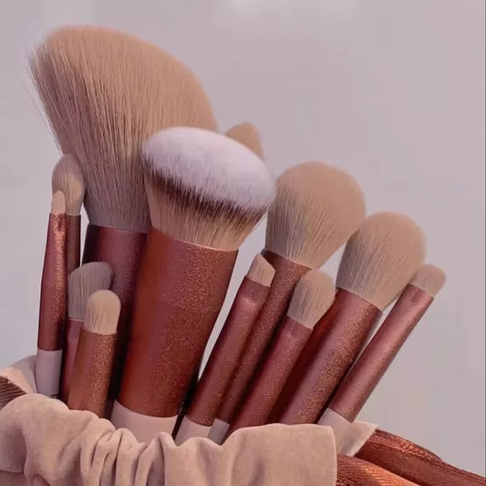 13 PCS Colorful Makeup Brush Set