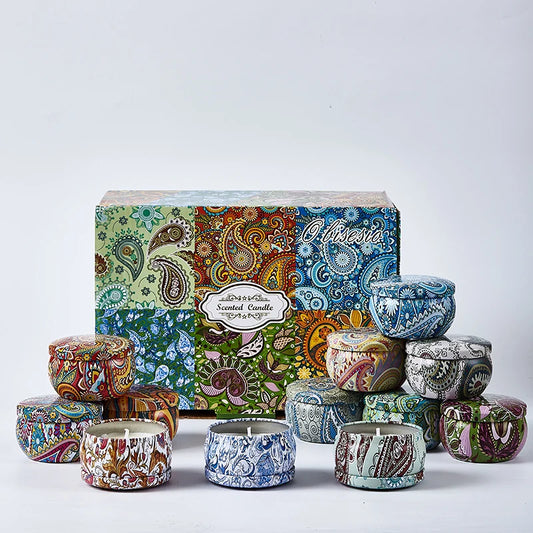12pc Scented Candles Set