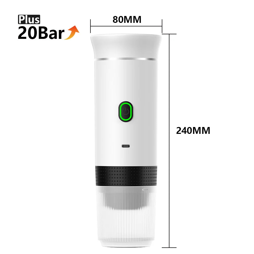 Wireless Portable Espresso Coffee Machine 3-in-1