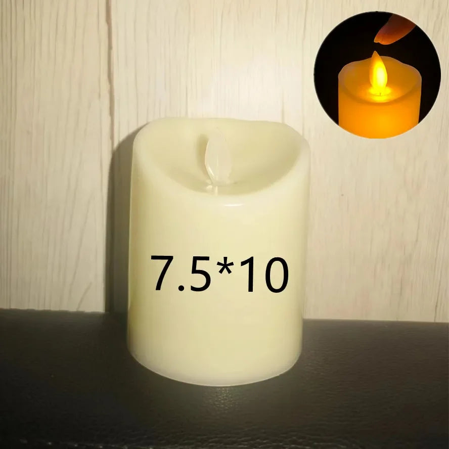 Flameless Flickering LED Candles Light
