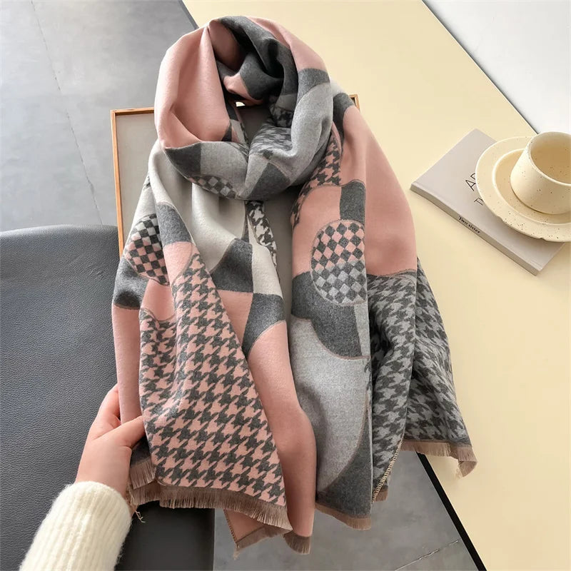 Luxury Winter Scarf Thick Soft Poncho Scarves