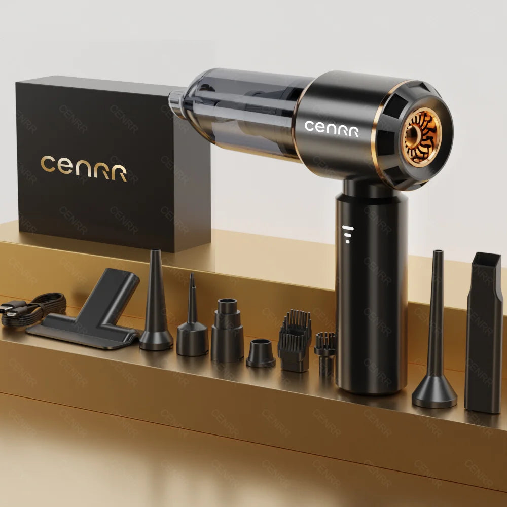 Cenrr Mini Car Vacuum Cleaner Cordless