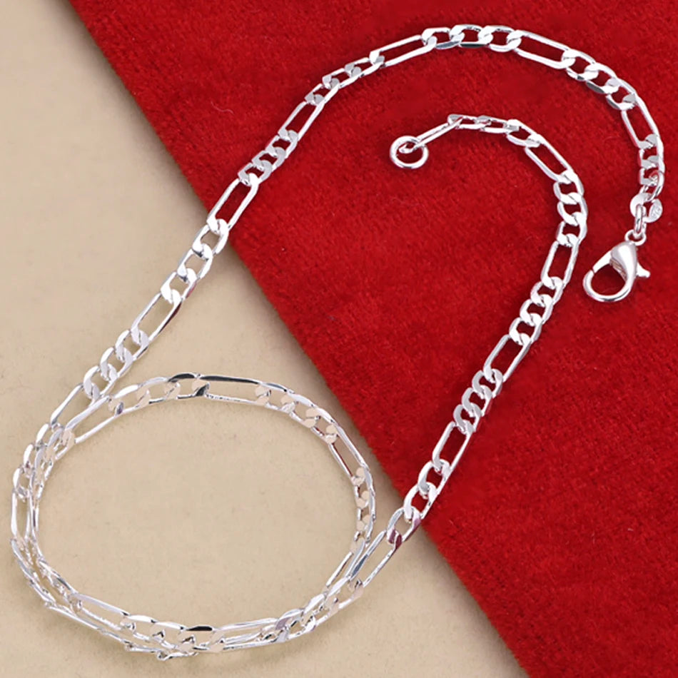925 sterling silver 4MM chain