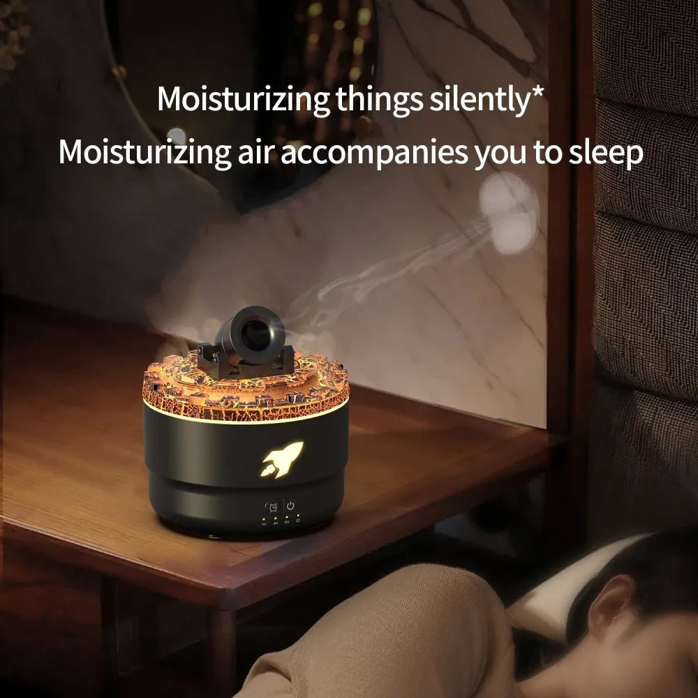 Cannon Aromatherapy Diffuser Jellyfish Spray Air Humidifier