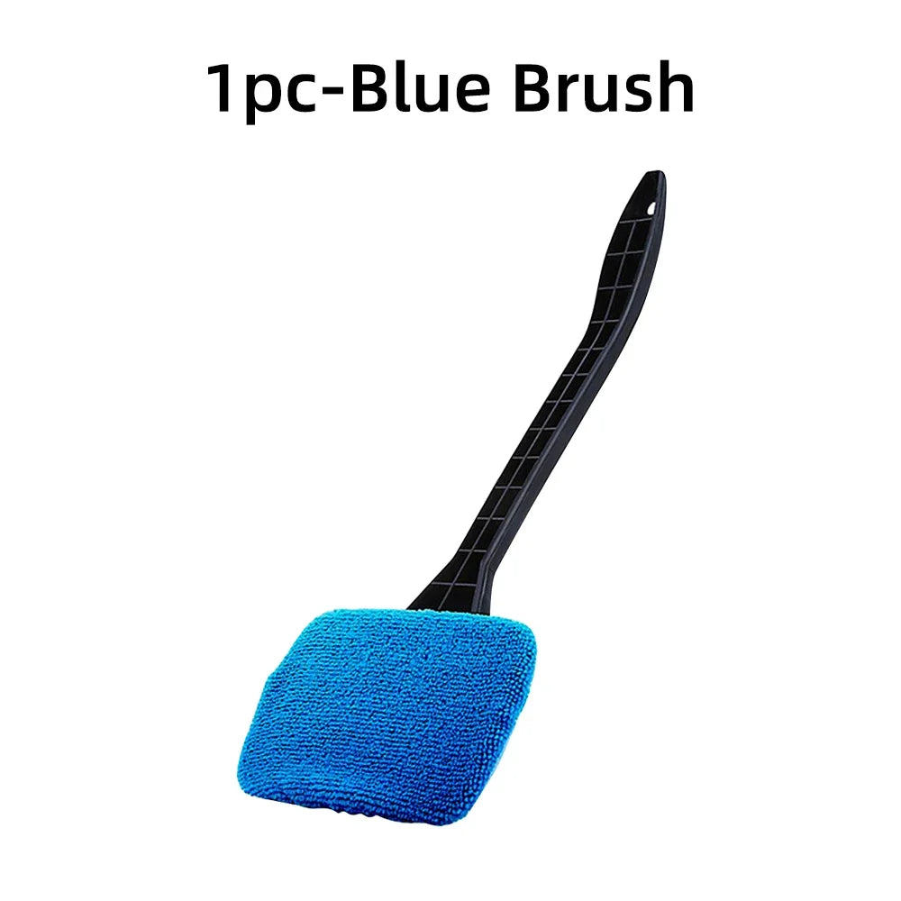 Car Window Cleaner Brush Kit Microfiber