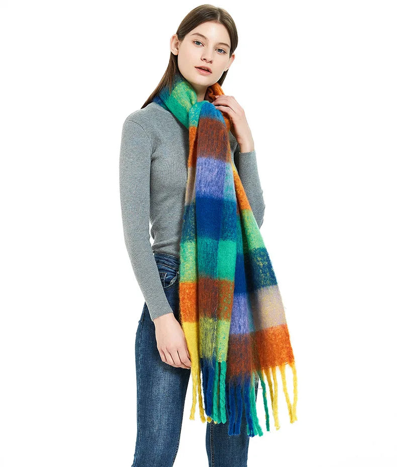 Winter Cashmere Scarf Shawl