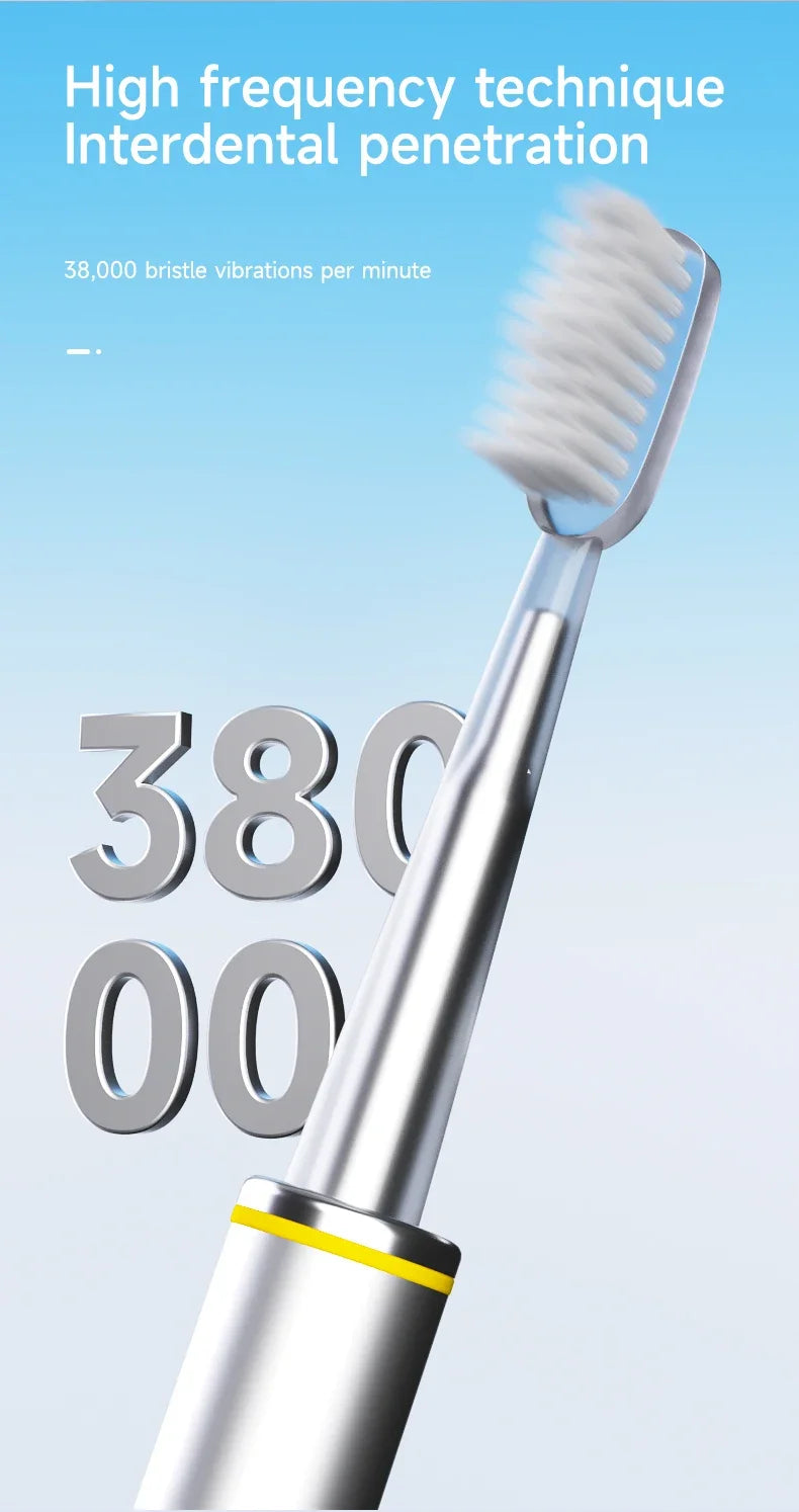 Electric Toothbrush Mental Thin Brush