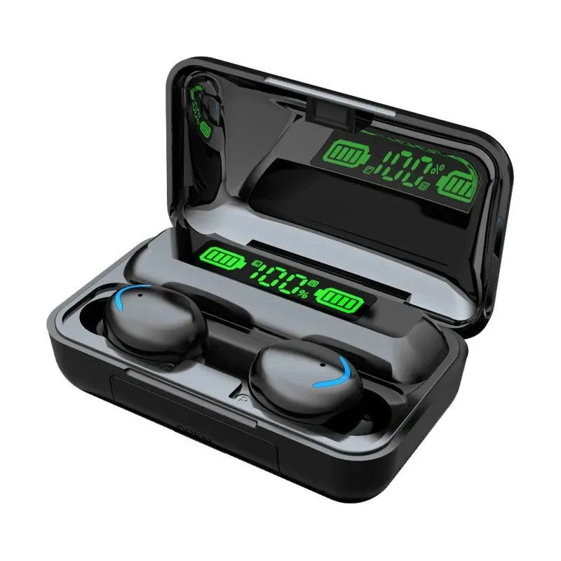 F9 Bluetooth Headphones 9D Stereo High Bass Sport Earphones Hand free Touch Control