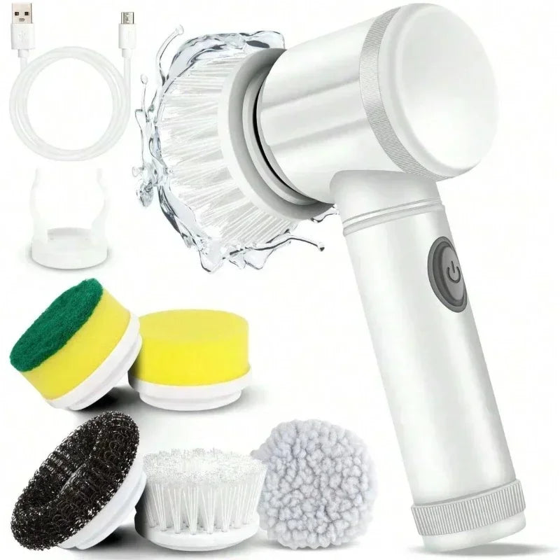 Electric Spin cleaning Scrubber