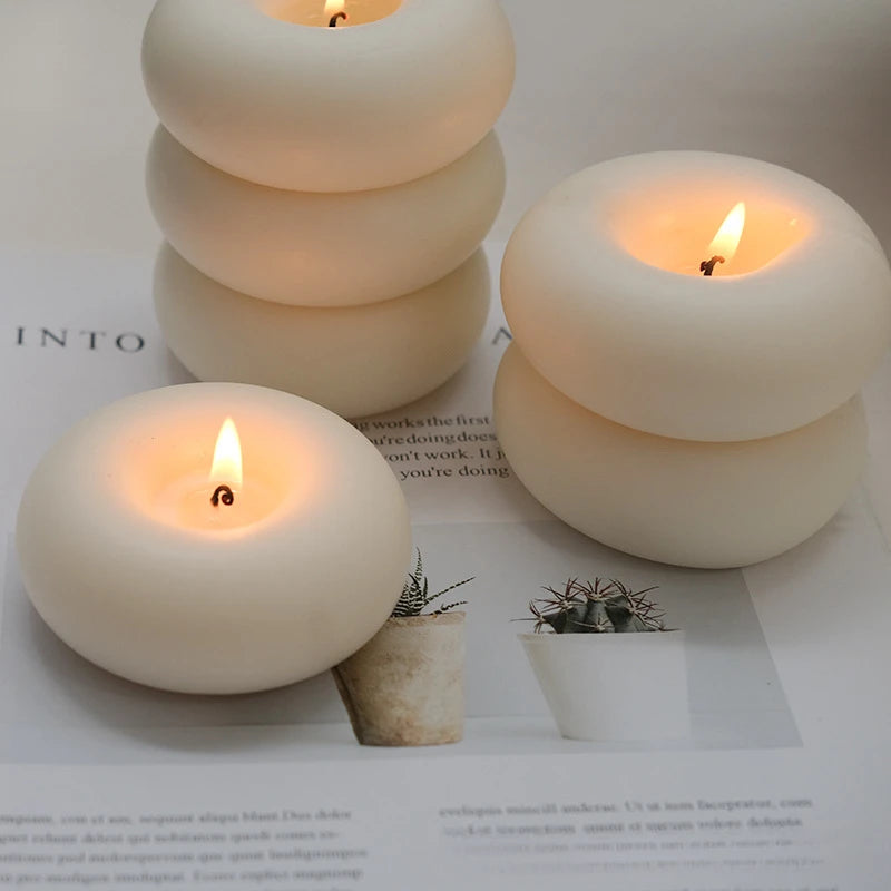 Donut Circles Aromatherapy Candles