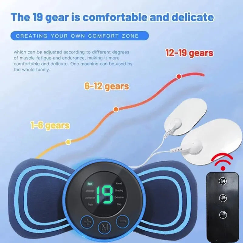 Mini Intelligent Neck Massager Patch