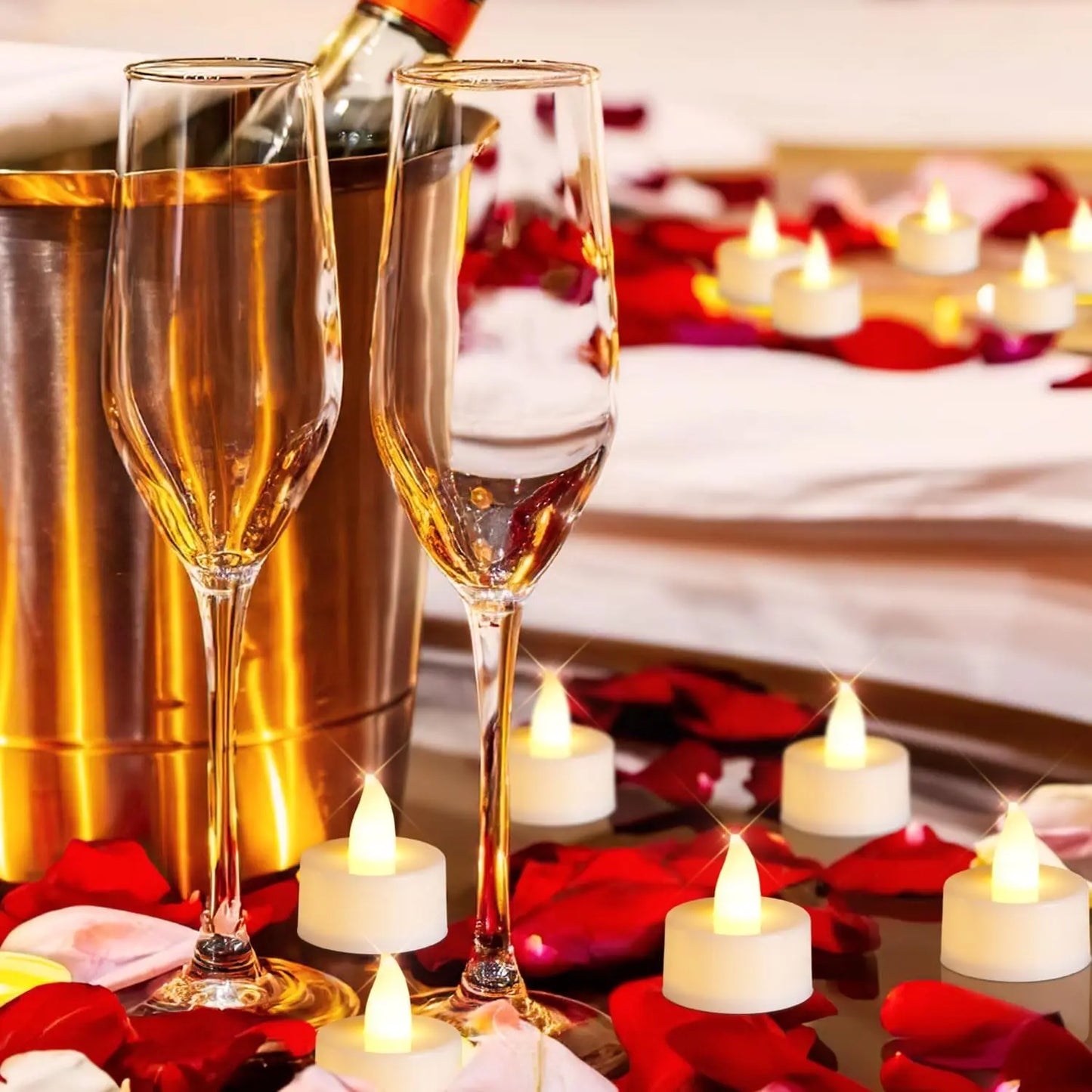 24Pcs/Set Creative Flameless LED Candle