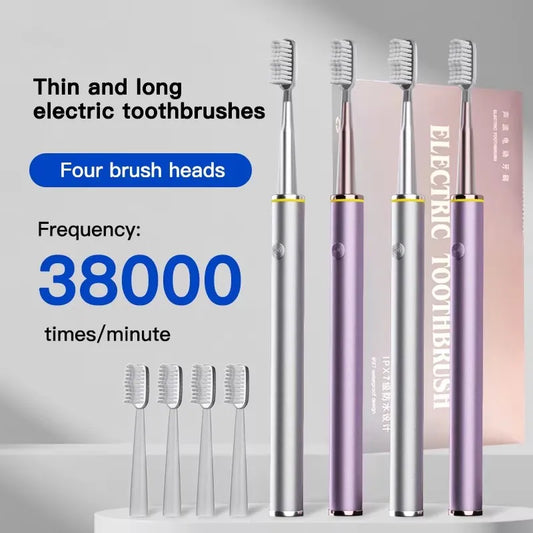 Electric Toothbrush Mental Thin Brush