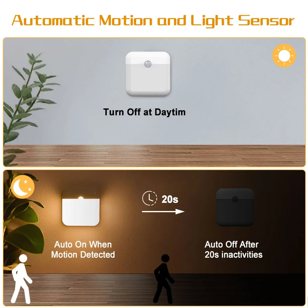 LED Motion Sensor Light Wireless