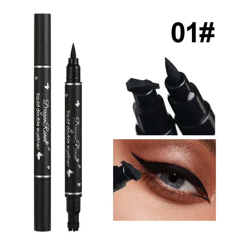 Waterproof double head Star Seal Eyeliner