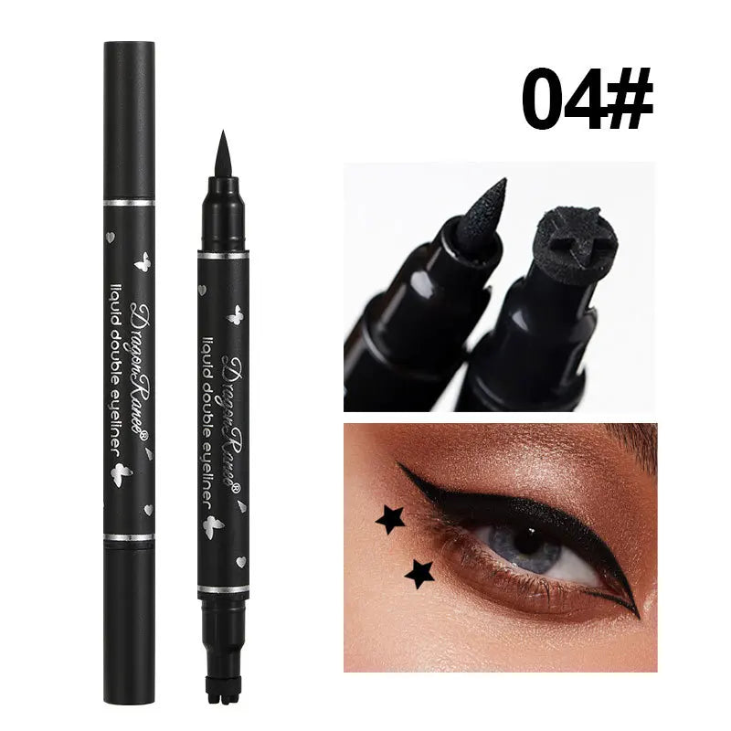 Waterproof double head Star Seal Eyeliner