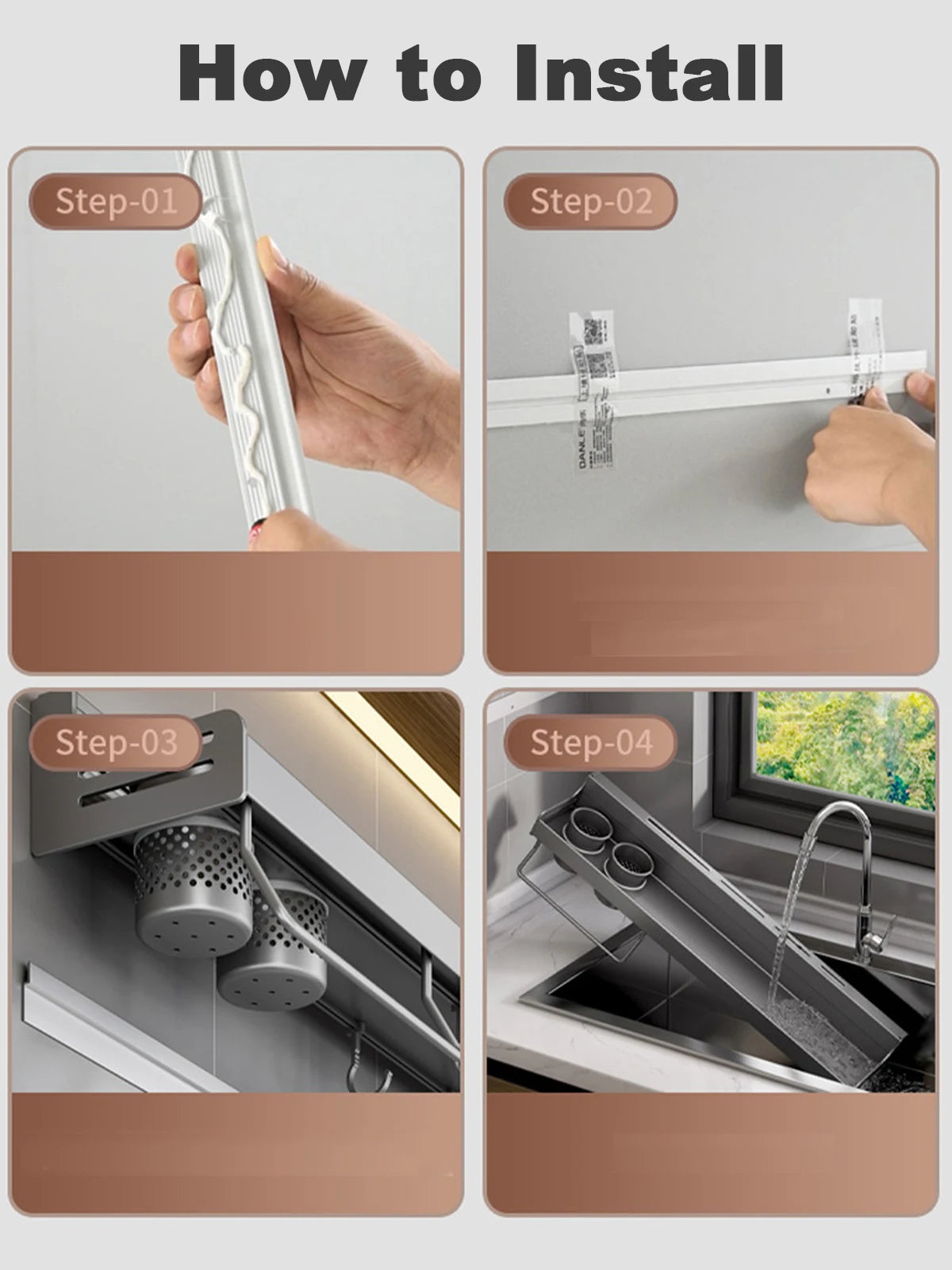 Rack Kitchen Knife Holder