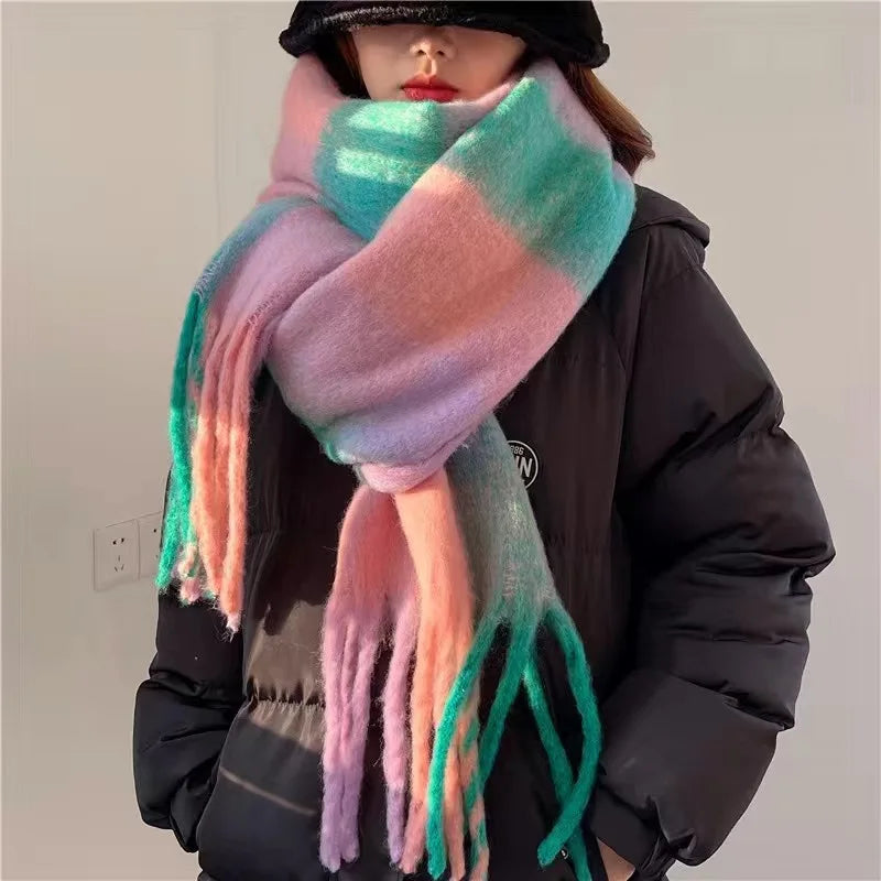 Winter Cashmere Scarf Shawl