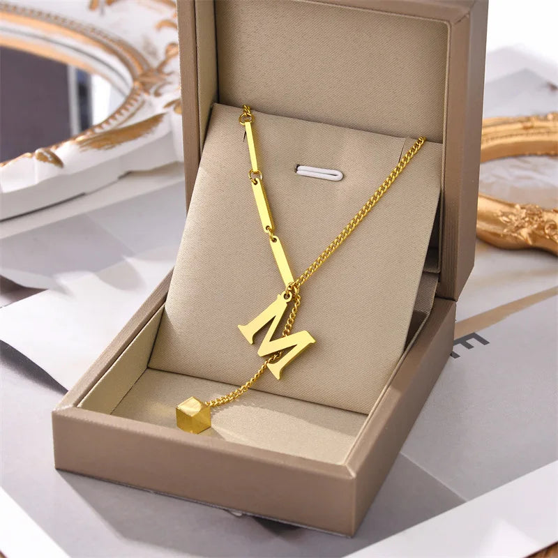 Initial Letter Necklace