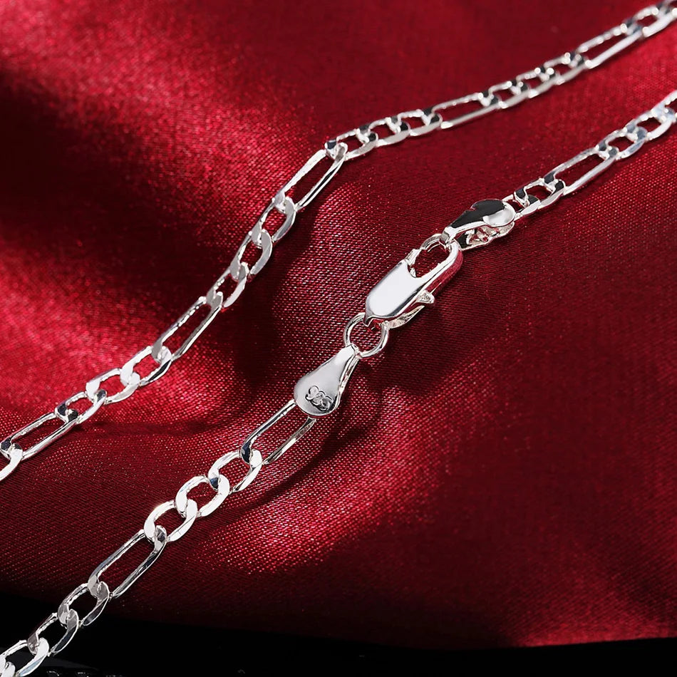 925 sterling silver 4MM chain