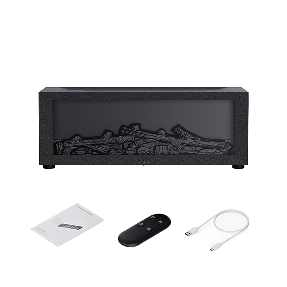 Aroma Humidifier Flame Automatic Fragrance Diffuser With LED Light
