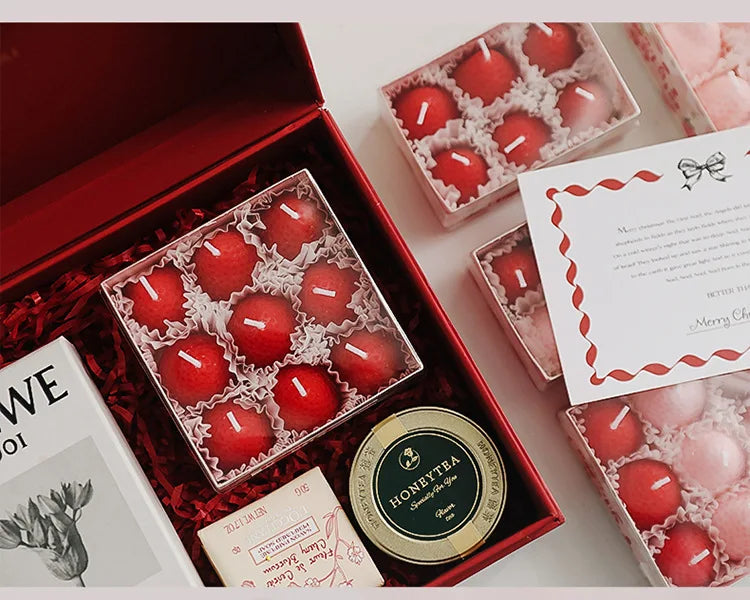 Strawberry Candles Soy Wax Aromatherapy
