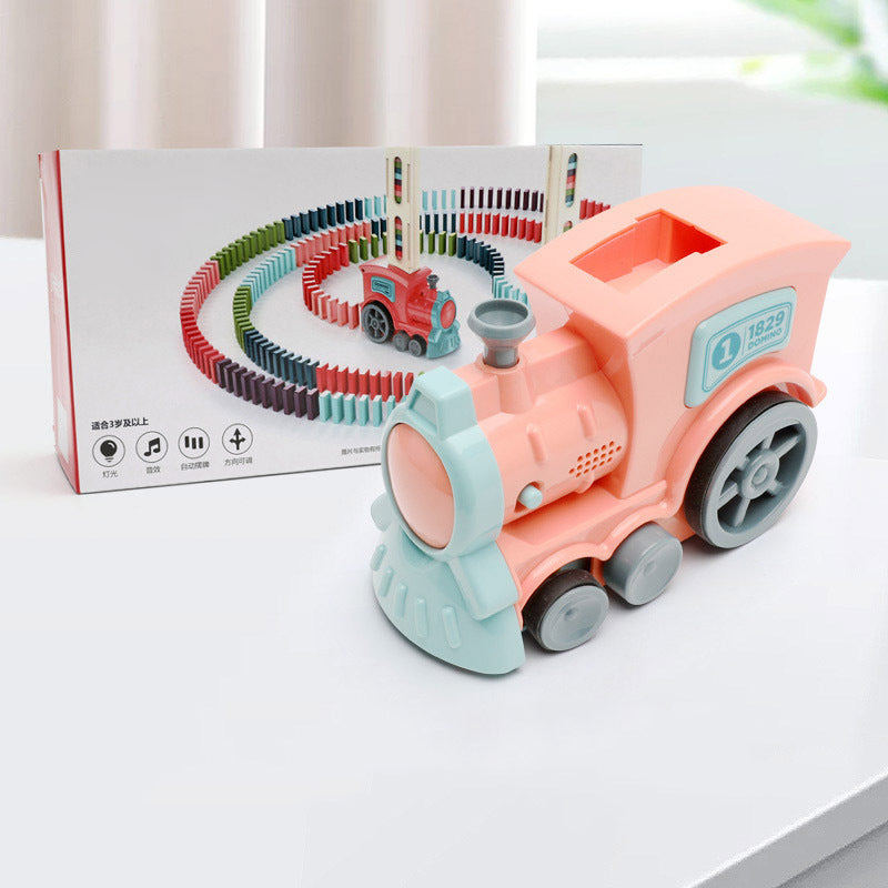 Domino Train Toys Baby Car Puzzle