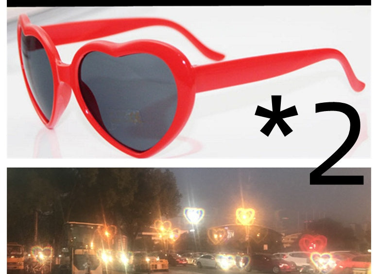 Night Lights Change Love Special Effects  Sunglasses