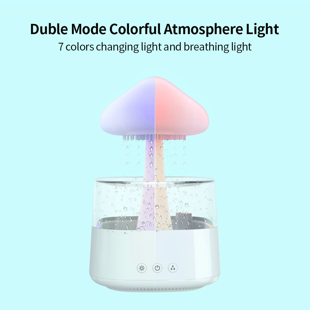 Mushroom  Rain Cloud  Water Drop Humidifier