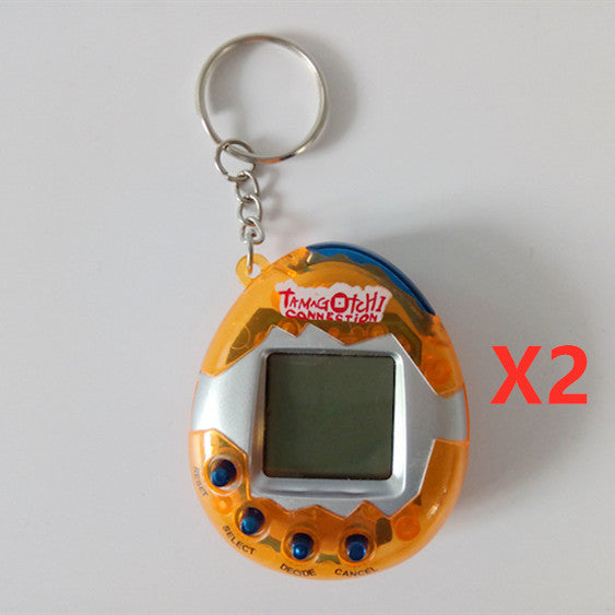 Electronic virtual pet game machine