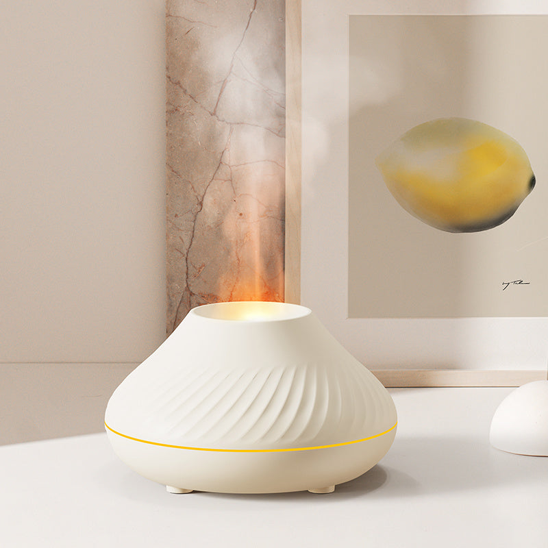 3d Colorful Flame Humidifier Fire Volcano Diffuser